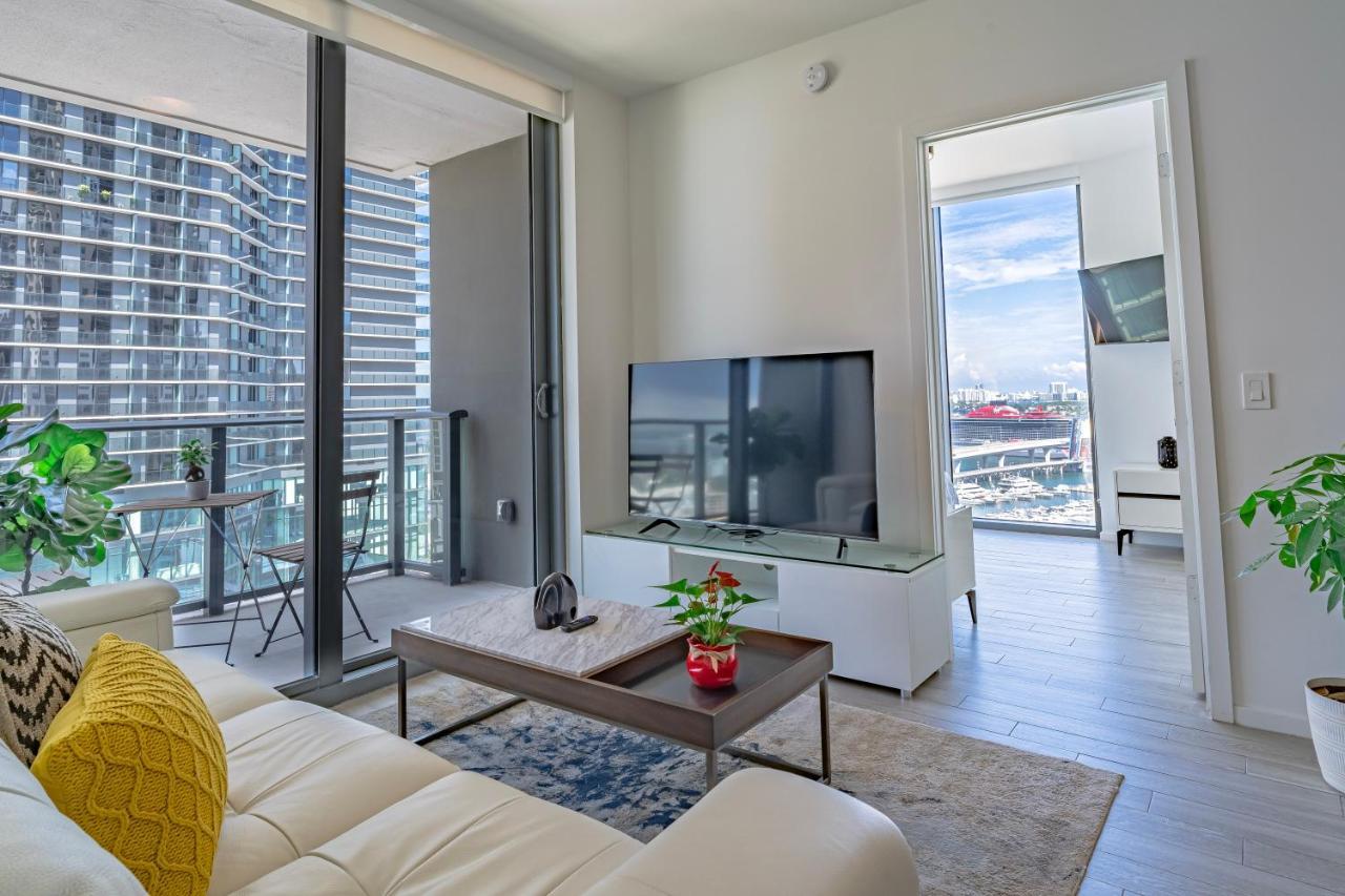 Luxurious 2-Bed Apartment With Breathtaking Bay Views!! Miami Kültér fotó